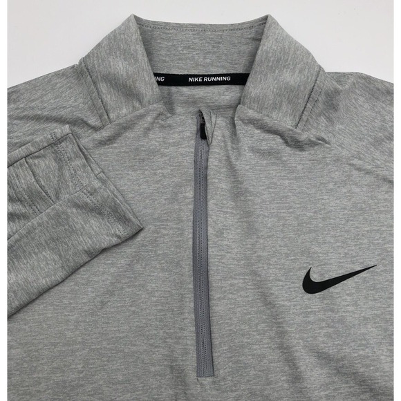 Nike Tops - Nike Dri-Fit Pullover Womens L Element  1/2 Zip Running Thumbholes‎ DH4951-052